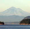 Mt. Baker from Ferry